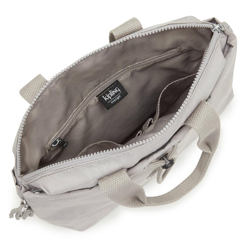 Mochilas Kipling Goyo Medium Grises | MXKi1285A