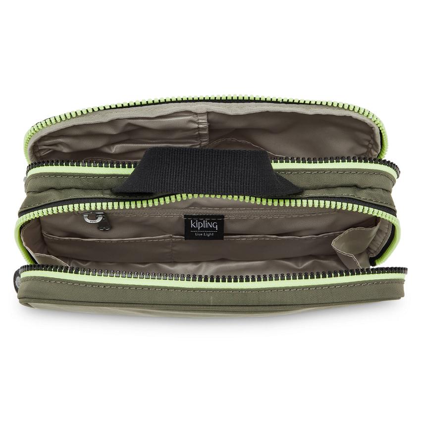 Neceser De Viaje Kipling Jaconita Verde Oliva | MXKi2073Y