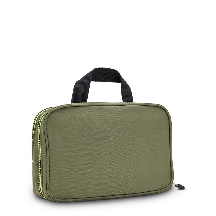 Neceser De Viaje Kipling Jaconita Verde Oliva | MXKi2073Y