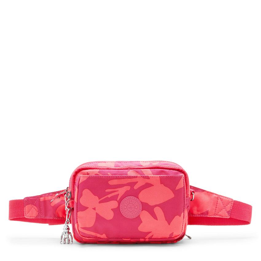 Riñoneras Kipling Abanu Multi Coral Flores | MXKi1989F